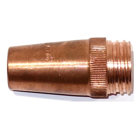 Parker Torchology Tweco Style Nozzle, Thread-On, Coarse, 5/8" with 1/8" Recess (1250-1420) P25CT-62